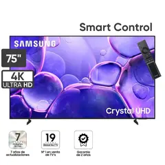 SAMSUNG - Televisor 75 UHD 4K Smart Tv UN75U8000FGXPE (2025)