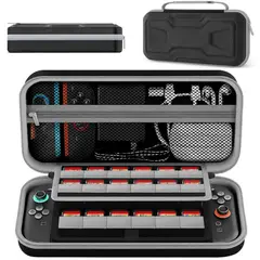 GENERICO - Estuche Rígido Grande Protector Para Nintendo Switch 2 2025 - Case Duro EVA - Para Consola y Juegos