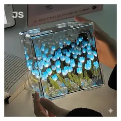 GENERICO - Lámpara Armable Infinita de Cuadrado Tulipanes Cubo Efecto Espejo