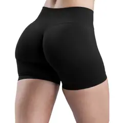 ALPHA FIT - Shorts Mujer deportivos - Short pushup mujer - Ropa deportiva gym
