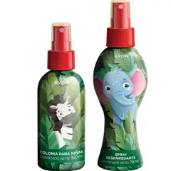 AVON - Colonia + desenredante cabello Kids Safari para niña