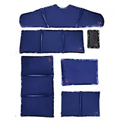 DOLPHIN - Compresas De Gel 6 Piezas azul