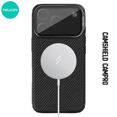 NILLKIN - Case Camshield CamPro - iPhone 17 Pro Max (MagSafe) - Lente Oscura