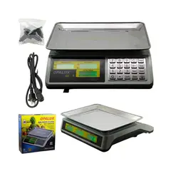 OPALUX - Balanza Digital 40 kg con Doble Pantalla OP-608C