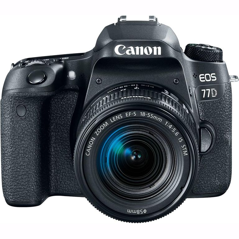 EOS 77D DSLR Cámara con 18-55mm IS STM lente - Reacondicionado