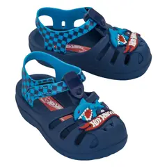 HOT WHEELS - Sandalias Bebe Canasta Azul