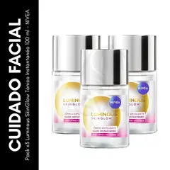GENERICO - Pack x3 Luminous SkinGlow Tónico Instantanéo 100 ml - NIVEA