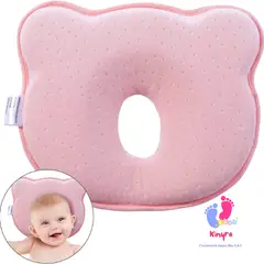 NO LOGO - ALMOHADA ANTI CABEZA PLANA PARA BEBES NIÑA