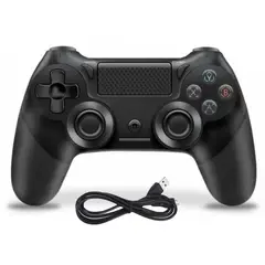 GENERICO - Mando para PS4 Inalámbrico Recargable Negro PlayStation 4