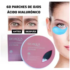 BIOAQUA - Parches Para Las Ojeras + Ácido Hialurónico SAKURA 60 un