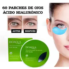 BIOAQUA - Parches Para Las Ojeras Colágeno + Ácido Hialurónico 60 un