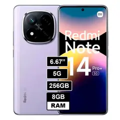 XIAOMI - Redmi Note 14 Pro Plus 5G 8GB 256GB Morado