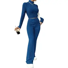 GIOIO - Conjunto de Pantalón Mujer Casual Elegante y Cómodo