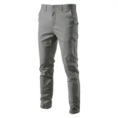GIOIO - Pantalón Hombre Casual Clásico Cómodo Versátil