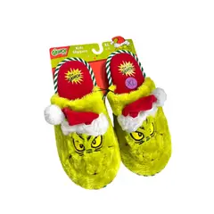 GENERICO - Pantuflas Unisex The Grinch Original Suaves Y Calidas