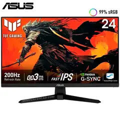 ASUS - Monitor TUF Gaming VG249Q5A, Panel Fast-IPS Full HD de 23.8 pulgadas, 200Hz, 0.3ms, G-SYNC