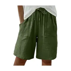 GIOIO - Short Mujer Casual Clásico Cómodo para Verano