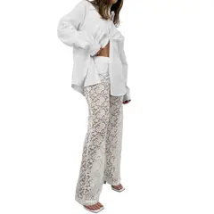 GIOIO - Pantalón de Vestir Mujer para Uso Diario Casual