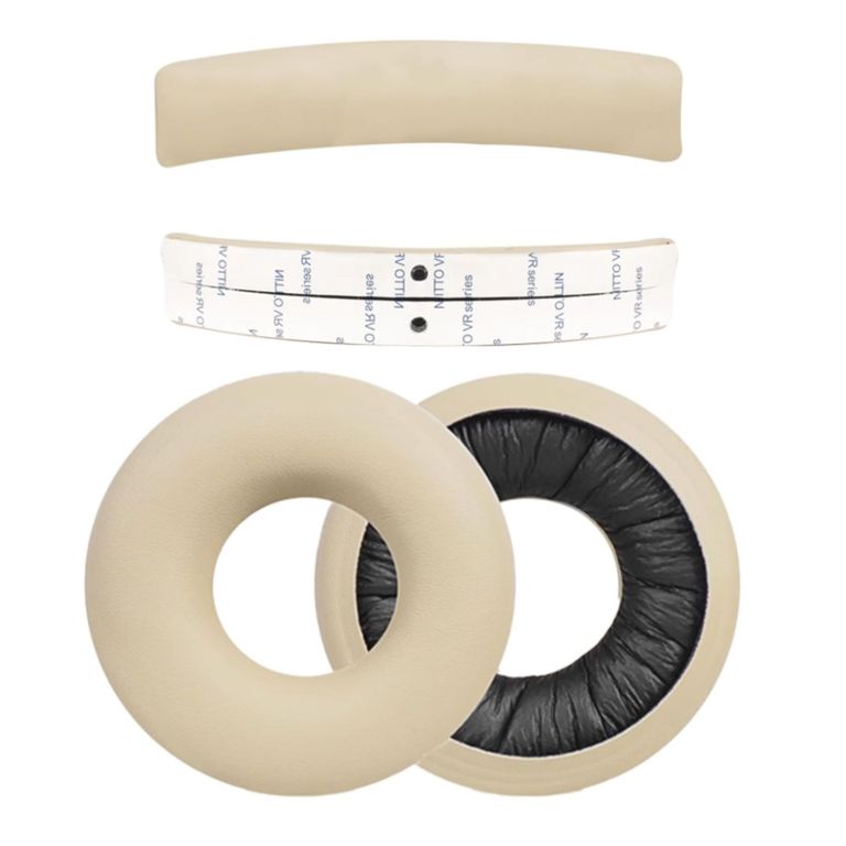 Almohadillas Y Cojín De Vincha Para Audífono Sony Wh-ch520 Beige
