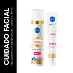 GENERICO - Pack Luminous Anti-Manchas Fluido + Contorno - NIVEA