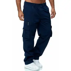 GIOIO - Pantalón Hombre Casual Clásico Cómodo Versátil