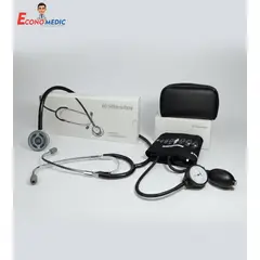 RIESTER - DUO TENSIOMETRO MANUAL + ESTETOSCOPIO DUPLEX NEGRO