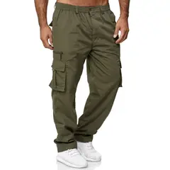 GIOIO - Pantalón Hombre Casual Clásico Cómodo Versátil