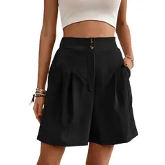 GIOIO - Short Mujer Casual Clásico Cómodo para Verano