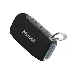 GENERAL - Miccell Parlante Bluetooth Portátil 20W IPX7 Resistente al Agua con RGB y 3000mAh