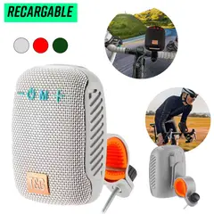 GENERICO - Parlante Bluetooth para Moto y Bicicleta Holder Portátil Recargable