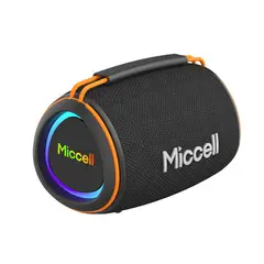 GENERAL - Miccell Parlante Portátil Bluetooth 20W con Sonido Estéreo y Conexión TWS