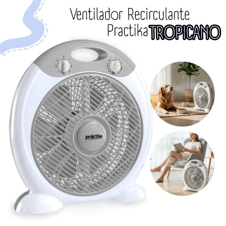 Ventilador Recirculador de Mesa De 10"