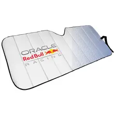 RED BULL - Tapasol Racing 1 Pza Blanco Plegable Auto Camioneta