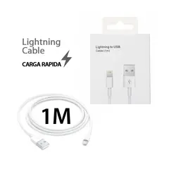 GENERICO - Cable Para Iphon - Tipo Usb a Lightning de 1 Metro