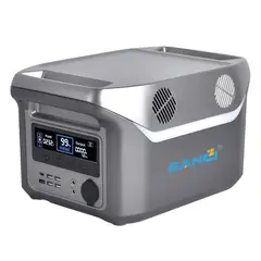 SANC - Estación de Energía LiFePO4 1200W con Carga Solar Salida AC de 220V Onda Pura