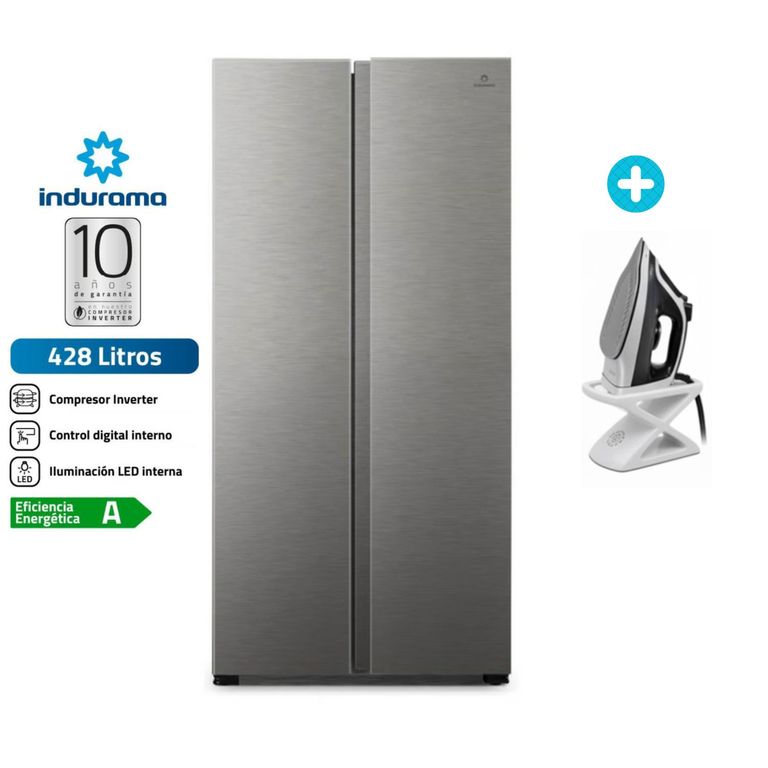 Refrigeradora RI-769CR 428 Lt + Plancha Eléctrica