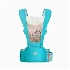 GENERICO - Canguro Ergonómico Dino - celeste