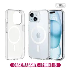 GENERICO - Case Magnetico Transparente iPhone 15 (Magsafe)