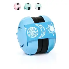 GENERICO - Orejeras Infantil Aislante de Ruido Protección Suave y Segura para Bebés - azul