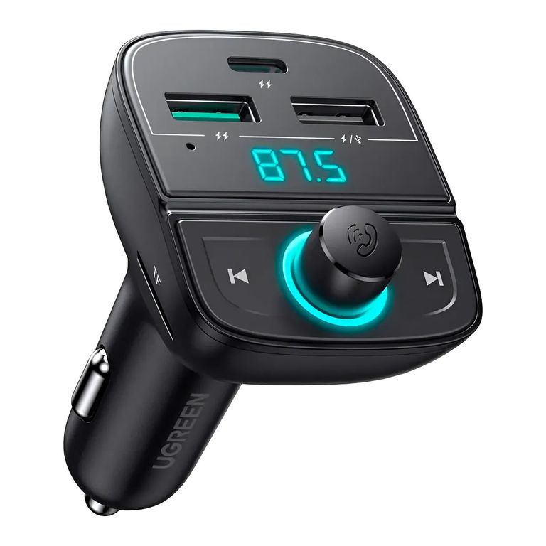 Adaptador Bluetooth Para Carro Transmisor Fm Bluetooth 80910