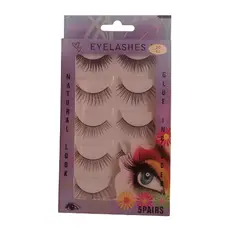 GENERICO - Pestañas Postizas en Tiras x 5 pares