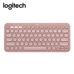 LOGITECH - TECLADO PEBBLE 2 K380S BLUETOOTH/WIRELESS SP ROSE (920-011785)