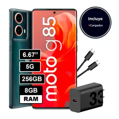 MOTOROLA - Moto G85 5G 8GB 256GB Negro