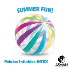 GENERICO - Pelota Inflable INTEX Jumbo XL 107 cm