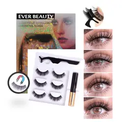 GENERICO - PESTAÑAS MAGNETICAS 3D PARES EVER BEAUTY