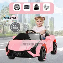 BEAUTIFUL - Carro a Batería para Niños «VULKAN» Ediciòn Limitada Pink