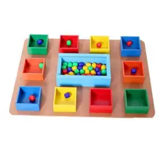 GENERICO - Caja Mackinder de 100 piezas Juego Didactico Matematico