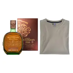 BUCHANANS - Pack 18 años 750ml + Polo