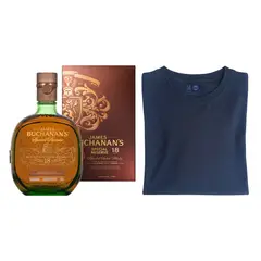 BUCHANANS - Pack 18 años 750ml + Polo
