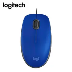 LOGITECH - MOUSE M110 SILENT OPTICO USB BLUE 910-006662